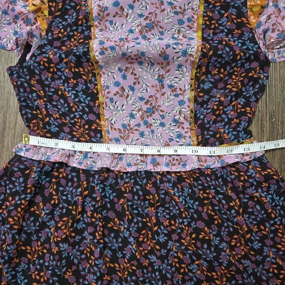 Sui by Anna Sui Patchwork Floral Tiered Maxi Dress – XS - Picture 10 of 13